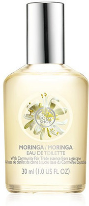 The body shop moringa eau de toilette sale