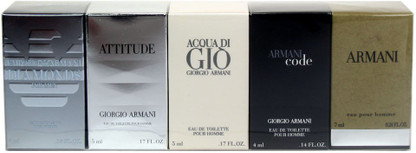 giorgio armani miniature set
