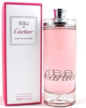 Cartier Eau De Cartier Goutte De Rose Eau de Toilette - 200 ml Online In India | Flipkart.com