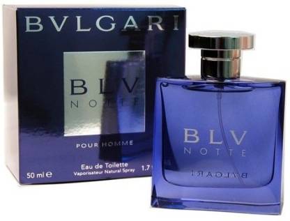 Buy BVLGARI BLV Notte Pour Homme Eau de Toilette - 50 ml Online In India |  Flipkart.com