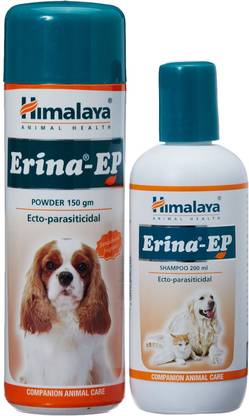 Himalaya Erina Ep Powder 150gm Shampoo 200ml For Dog And Cat 200 Ml Pet Coat Cleanser Price In India Buy Himalaya Erina Ep Powder 150gm Shampoo 200ml For Dog And Cat
