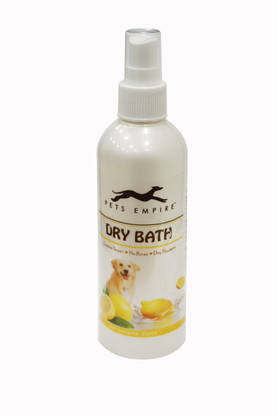 dry bath for dogs