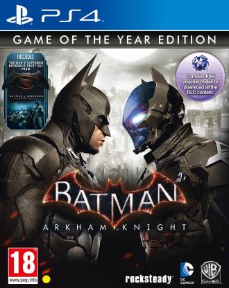 Batman Arkham Knight (Game of the Year Edition) Price in India - Buy Batman  Arkham Knight (Game of the Year Edition) online at 