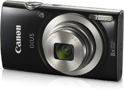 Canon IXUS 185 (20 MP, 8x Optical Zoom, 8x Digital Zoom, Black) thumbnail
