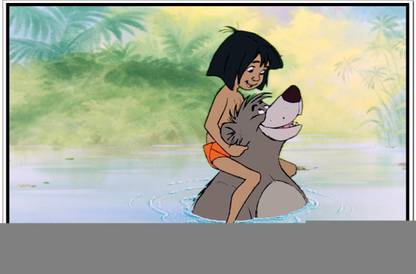 Jungle Book Mowgli And Baloo In Water Poster Paper Print - Animation & Cartoons posters in India - Buy art, film, design, movie, music, nature and educational paintings/wallpapers at Jungle Book Mowgli And Baloo In Water Poster Paper Print - Animation & Cartoons posters in India - Buy art, film, design, movie, music, nature and educational paintings/wallpapers at