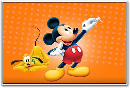 Mickey Mouse Cartoon Photographic Paper - Animation & Cartoons posters in India - Buy art, film, design, movie, music, nature and educational paintings/wallpapers at Mickey Mouse Cartoon Photographic Paper - Animation & Cartoons posters in India - Buy art, film, design, movie, music, nature and educational paintings/wallpapers at
