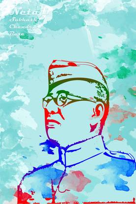 Netaji Subhas Chandra Bose Paper Print - Personalities posters in India - Buy art, film, design, movie, music, nature and educational paintings/ wallpapers at Netaji Subhas Chandra Bose Paper Print - Personalities posters in India - Buy art, film, design, movie, music, nature and educational paintings/ wallpapers at