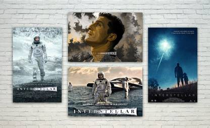 Interstellar Poster Set Paper Print Movies Posters In India Buy Art Film Design Movie Music Nature And Educational Paintings Wallpapers At Flipkart Com