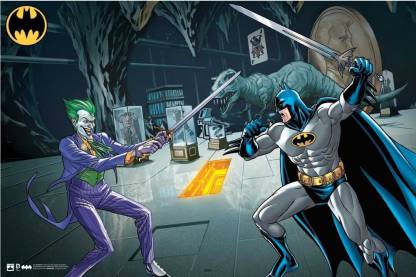 Hungover Batman And Joker Fighting Urban Legend Comics Special Paper Poster  (12x9 inches) Paper Print - Comics posters in India - Buy art, film,  design, movie, music, nature and educational paintings/wallpapers at