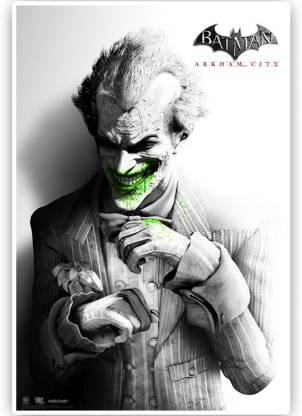 AnanyaDesigns Batman Joker Black and White Wall Poster Paper Print - Movies  posters in India - Buy art, film, design, movie, music, nature and  educational paintings/wallpapers at 