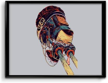 look deep psychedelic lsd art canvas