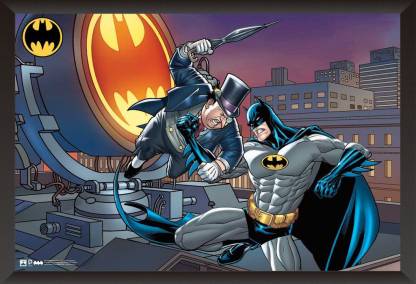 Hungover Batman And Penguin Fight Scene Urban Legend Comics Special Paper  Poster (12x18 inches) Paper Print - Comics posters in India - Buy art,  film, design, movie, music, nature and educational paintings/wallpapers