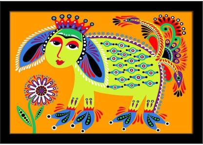 Ukrainian Tribal Ethnic Artwork Unusual Animal Paper Print - Art &  Paintings posters in India - Buy art, film, design, movie, music, nature  and educational paintings/wallpapers at 