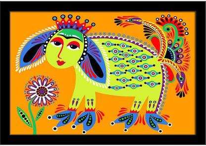 Ukrainian Tribal Ethnic Artwork Unusual Animal Paper Print - Art & Paintings posters in India - Buy art, film, design, movie, music, nature and educational paintings/wallpapers at Ukrainian Tribal Ethnic Artwork Unusual Animal Paper Print - Art & Paintings posters in India - Buy art, film, design, movie, music, nature and educational paintings/wallpapers at