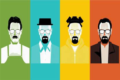 Breaking Bad Pop Art Paper Print - TV Series posters in India - Buy art ...