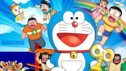 Mntc Doraemon Nobita Cartoon Poster (Paper Print, 31cm x 46 cm) Paper Print  - Animation & Cartoons posters in India - Buy art, film, design, movie,  music, nature and educational paintings/wallpapers at