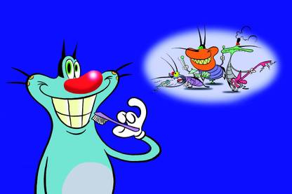 Oggy Cartoon A3 HD Poster Art shi290 Photographic Paper - Animation & Cartoons posters in India - Buy art, film, design, movie, music, nature and educational paintings/wallpapers at Oggy Cartoon A3 HD Poster Art shi290 Photographic Paper - Animation & Cartoons posters in India - Buy art, film, design, movie, music, nature and educational paintings/wallpapers at