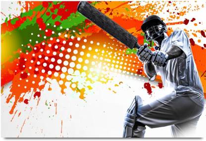 Cricket Sports Paper Print - Sports posters in India - Buy art, film,  design, movie, music, nature and educational paintings/wallpapers at  