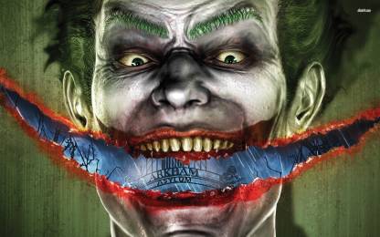 The Joker - Batman: Arkham Asylum Athah Fine Quality Poster Paper Print -  Comics posters in India - Buy art, film, design, movie, music, nature and  educational paintings/wallpapers at 