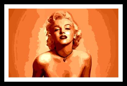 Marilyn Monroe Gentlemen Prefer Blondes Movie Actress Laminated Framed Poster Fine Art Print