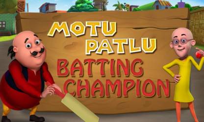 Mntc Motu Patlu Batting Champion Poster (Paper Print, 31cm x 46 cm) Paper  Print - Animation & Cartoons posters in India - Buy art, film, design, movie,  music, nature and educational paintings/wallpapers