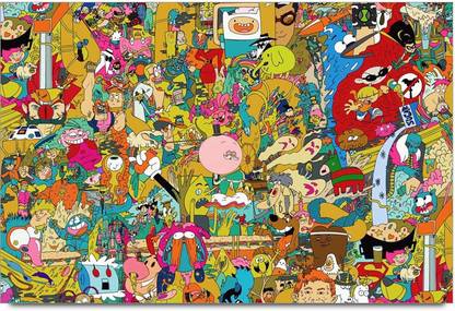 Cool cartoon graffiti Paper Print - Animation & Cartoons posters in India - Buy art, film, design, movie, music, nature and educational paintings/wallpapers at Cool cartoon graffiti Paper Print - Animation & Cartoons posters in India - Buy art, film, design, movie, music, nature and educational paintings/wallpapers at