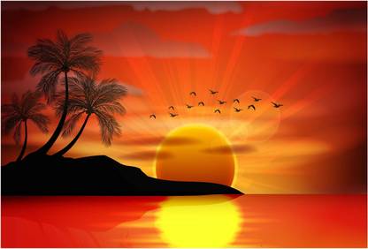 Sunrise Wallpaper Paper Print - Nature posters in India - Buy art, film, design, movie, music, nature and educational paintings/wallpapers at Sunrise Wallpaper Paper Print - Nature posters in India - Buy art, film, design, movie, music, nature and educational paintings/wallpapers at