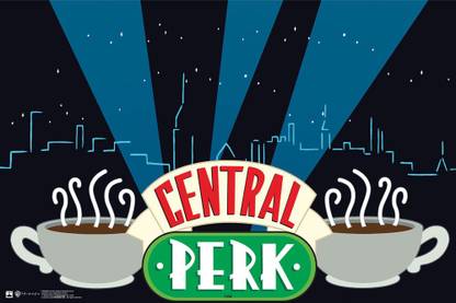hungover central perk logo f r i e n d