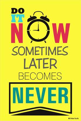 ananyadesigns wall poster do it now