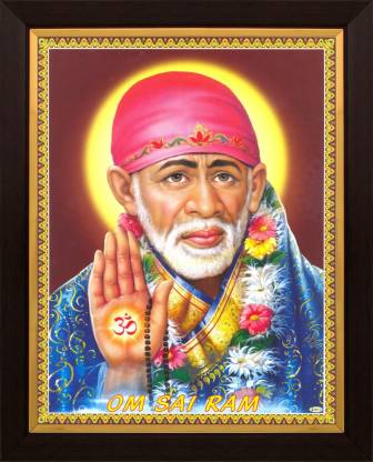 Sai Baba / Saibaba Poster Paper Print - Art & Paintings, Religious ...