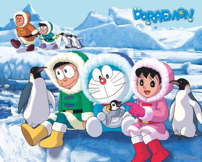 Doraemon Cartton Character Hd Wallpaper On Fine Art Paper Fine Art Print Animation Cartoons Posters In India Buy Art Film Design Movie Music Nature And Educational Paintings Wallpapers At Flipkart Com