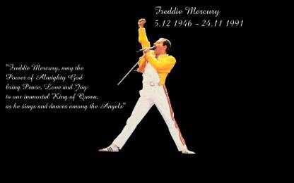 Music Queen Band (Music) United Kingdom Freddie Mercury Singer Rock Tribute HD  Wallpaper Background Fine Art Print - Music posters in India - Buy art,  film, design, movie, music, nature and educational