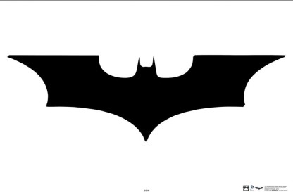 Large Emblem Dark Knight Batman 