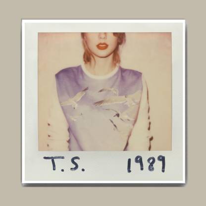 Taylor Swift 1989 Album Cover Wall Hang Fine Art Print - Abstract ...