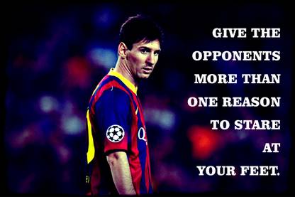 Bạn luôn tìm kiếm những câu nói đầy ý nghĩa từ thần tượng của mình? Lionel Messi Quotes Poster sẽ giúp bạn tìm được những lời trích dẫn ý nghĩa và động viên trong cuộc sống. Xem ngay hình ảnh liên quan để tìm thấy bức tranh phù hợp với phong cách riêng của bạn.