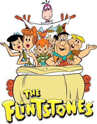 The Flintstones - Together Paper Print - The Flintstones posters ...