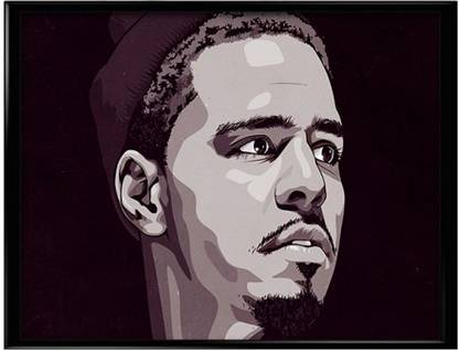 J Cole Rap God Canvas Art Sports Animation Cartoons Educational Nature Posters In India Buy Art Film Design Movie Music Nature And Educational Paintings Wallpapers At Flipkart Com