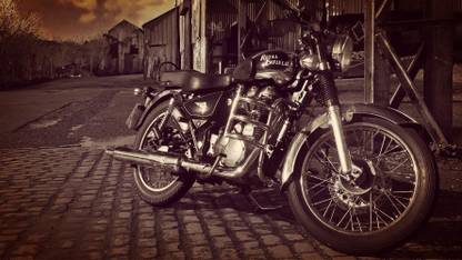 Royal Enfield Bullet BIke Poster Paper Print - Shoping Inc posters - Vehicles posters in India - Buy art, film, design, movie, music, nature and educational paintings/wallpapers at Royal Enfield Bullet BIke Poster Paper Print - Shoping Inc posters - Vehicles posters in India - Buy art, film, design, movie, music, nature and educational paintings/wallpapers at