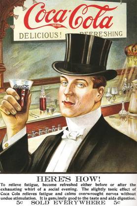 EurekaDesigns Poster AD Vintage Coca-Cola Fine Art Print ...