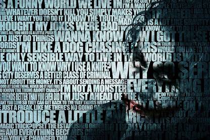 Batman Joker Quotes Poster Paper Print Quotes Motivation Posters In India Buy Art Film Design Movie Music Nature And Educational Paintings Wallpapers At Flipkart Com