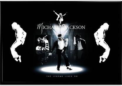 Michael Jackson Popstar Framed Poster Print Avenues Id Pl1460 Paper Print Music Posters In India Buy Art Film Design Movie Music Nature And Educational Paintings Wallpapers At Flipkart Com