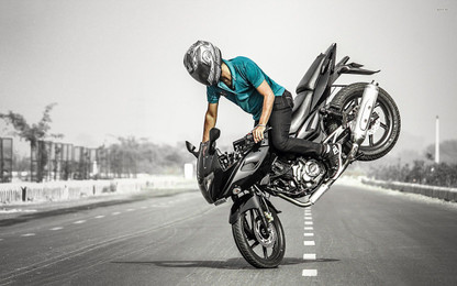 bike stunt
