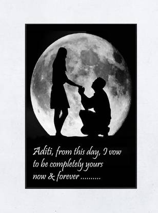 Aditi Romantic Love Quotes Framed Poster 006 Paper Print - Quotes & Motivation posters in India - Buy art, film, design, movie, music, nature and educational paintings/wallpapers at Aditi Romantic Love Quotes Framed Poster 006 Paper Print - Quotes & Motivation posters in India - Buy art, film, design, movie, music, nature and educational paintings/wallpapers at