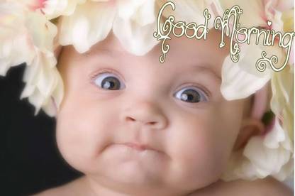 Most Beautiful Baby Poster With Good Morning Design Upfk507877 Paper Print Abstract Posters In India Buy Art Film Design Movie Music Nature And Educational Paintings Wallpapers At Flipkart Com