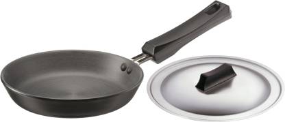 Hawkins Futura Hard Anodized Frying Pan 18 cm with Lid Fry Pan 18 cm diameter with Lid