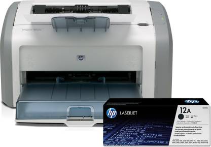 HP LaserJet 1020 Plus Single Function Monochrome Laser Printer (Black Page Cost: 3 Rs.)