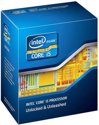 Intel Core i5-2500K 3.3 GHz Upto 3.7 GHz LGA 1155 Socket 4 Cores 4 Threads 6 MB Smart Cache Desktop Processor