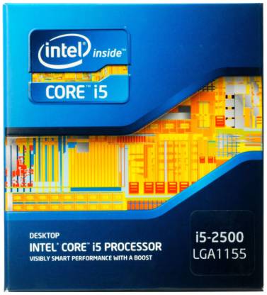 Intel Core I5 2500 3 3 Ghz Upto 3 7 Ghz Lga 1155 Socket 4 Cores 4 Threads 6 Mb Smart Cache Processor Intel Flipkart Com