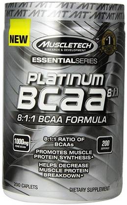 muscletech essential bcaa 8 1 1 bcaa