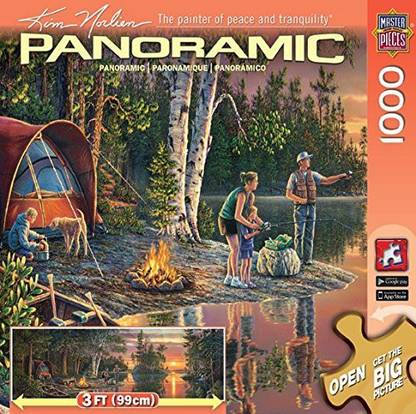 Masterpieces Company Catching Memories Panoramic Jigsaw 1000 Piece Art By Kim Norlien Company Catching Memories Panoramic Jigsaw 1000 Piece Art By Kim Norlien Shop For Masterpieces Products In India Flipkart Com
